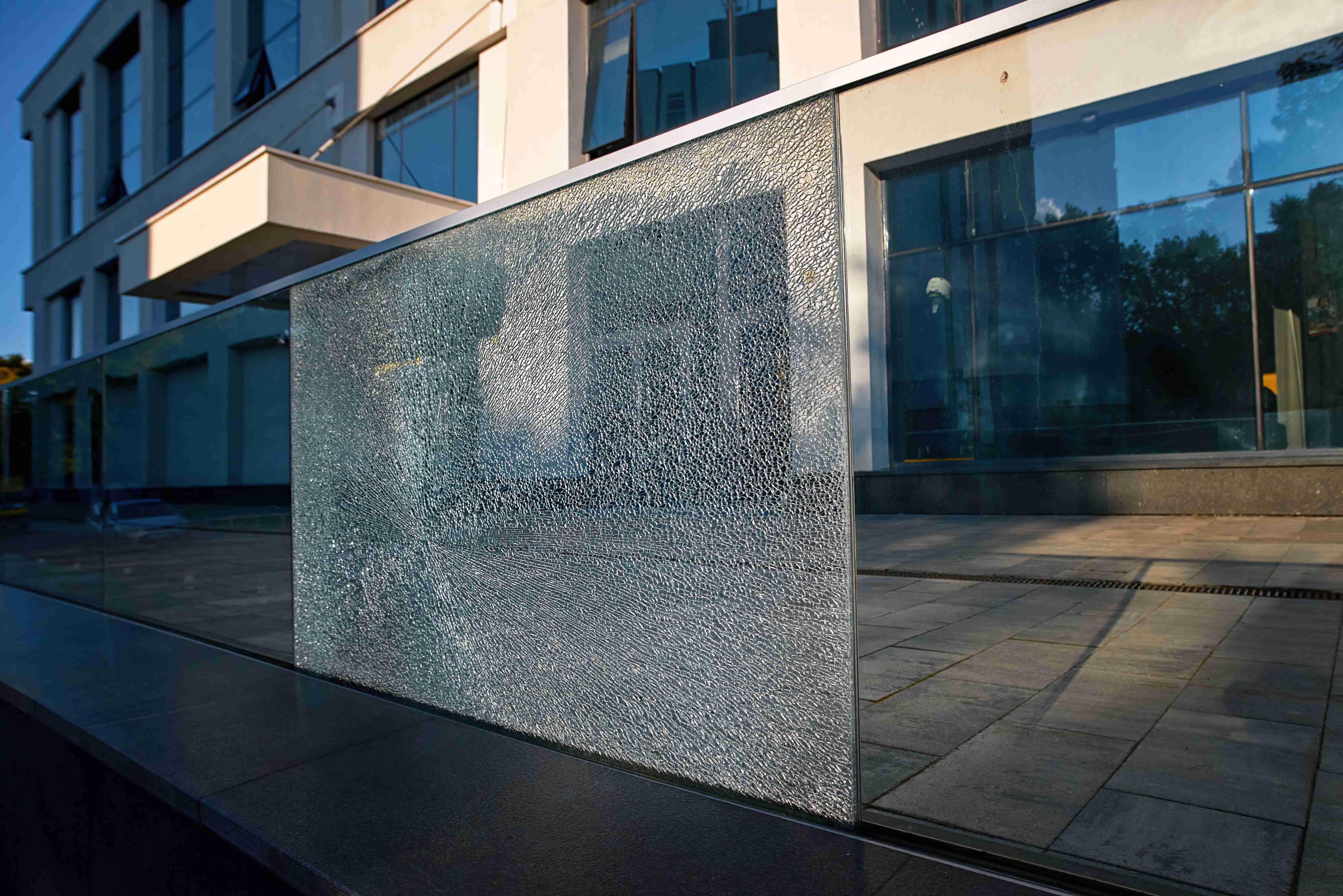 szklana zabudowa tarasu