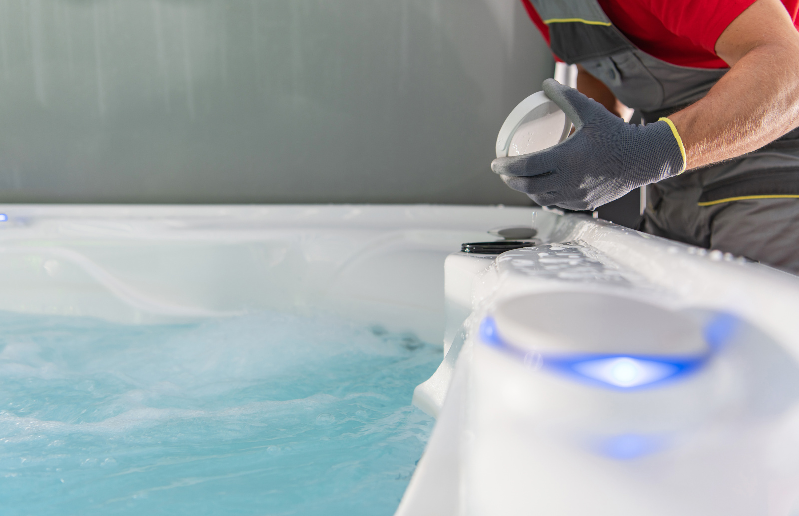 filtr w wannie z hydromasazem