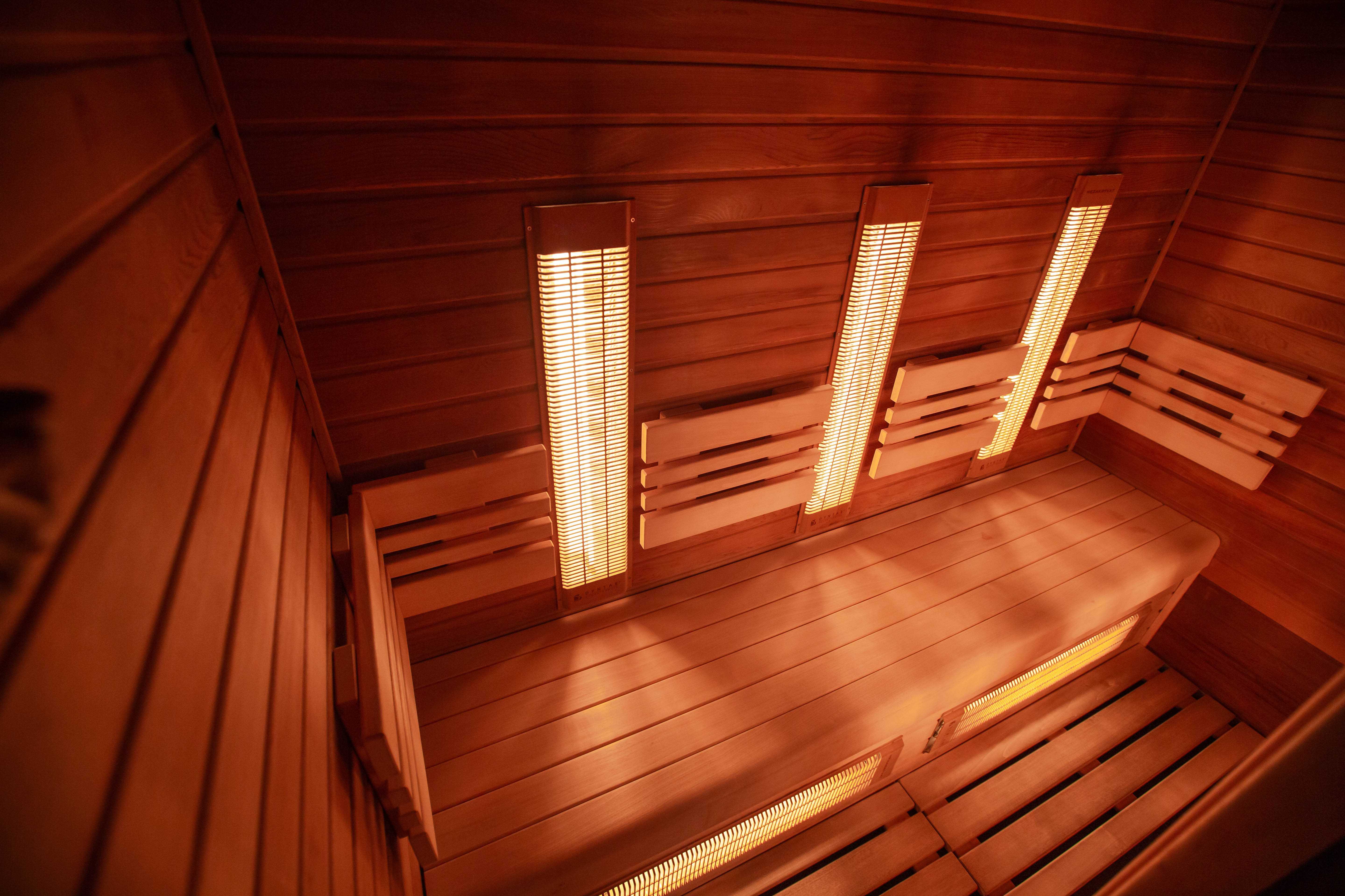 sauna z promiennikami