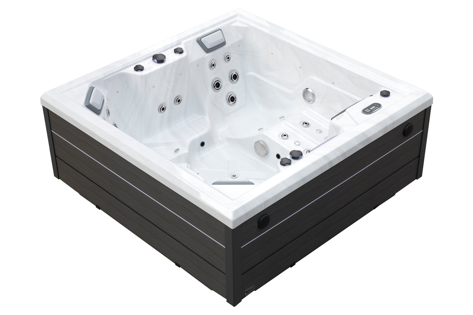 wanna z hydromasażem aquess