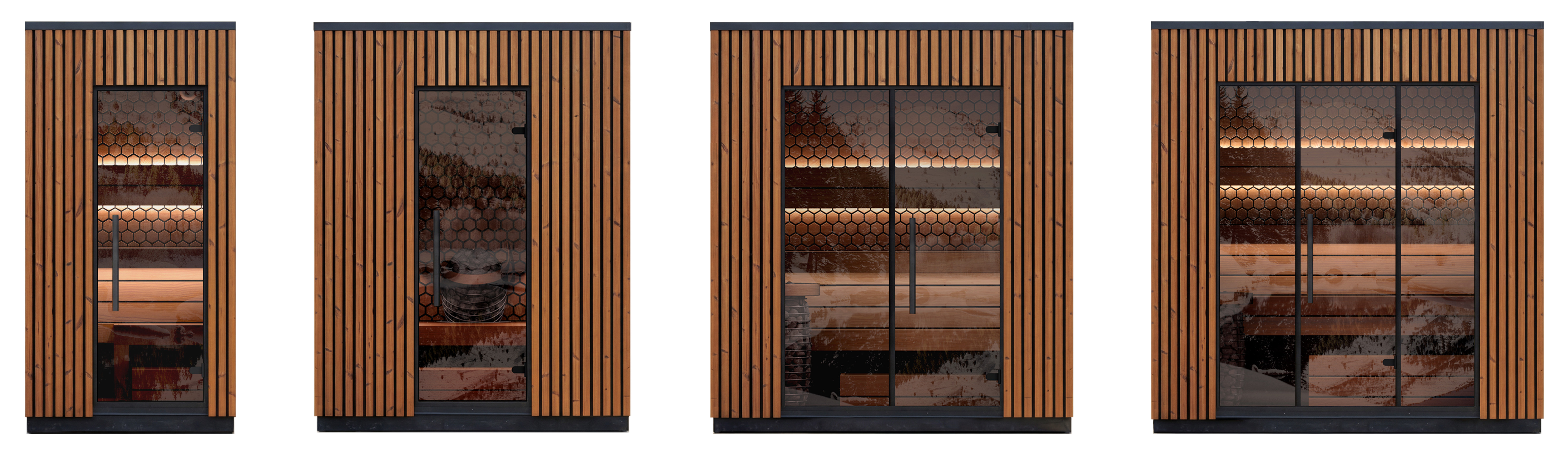 zestaw saun zewnętrznych viva